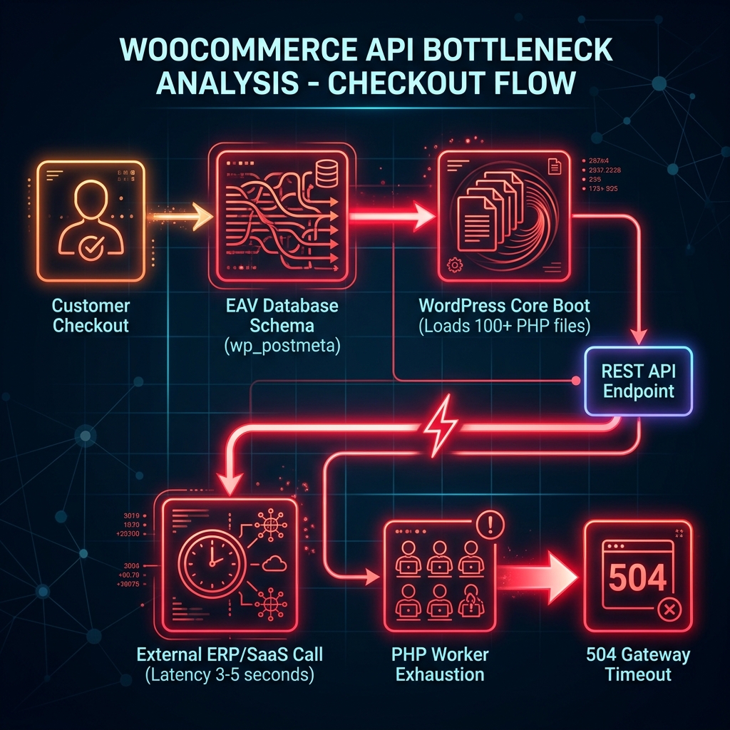 WooCommerce API Bottleneck Checkout Flow