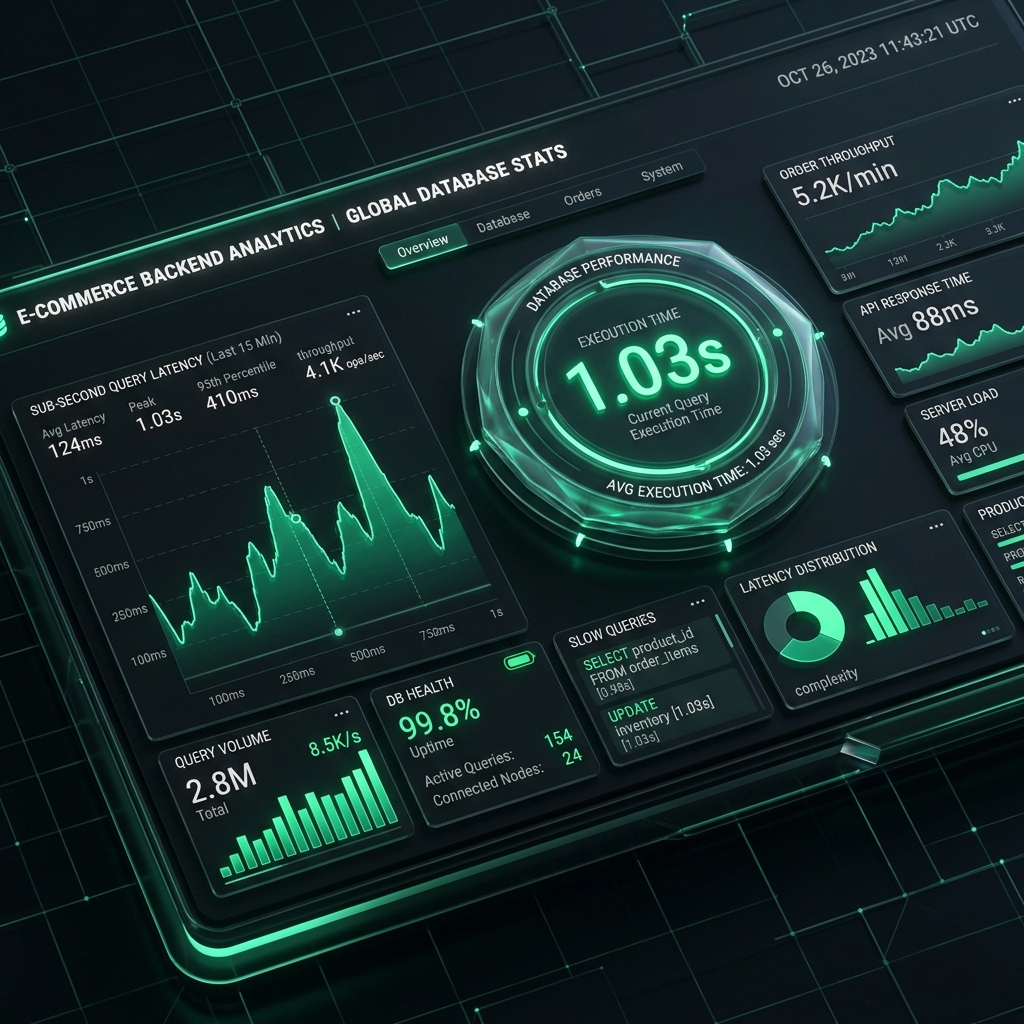 ShopinoERP MySQL Sub-Second Performance