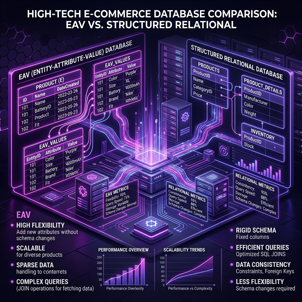 WooCommerce EAV Database Comparison